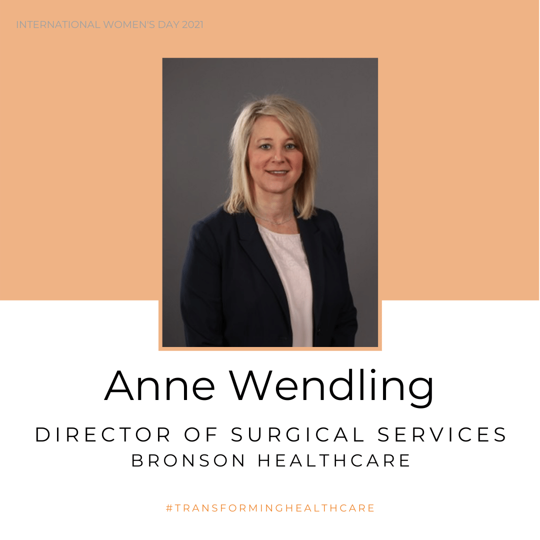Photo of Anne Wendling, Director of Surgical Services at Bronson HealthCare